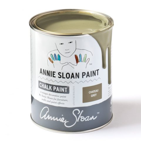 Annie Sloan Chalk Paint Chateau Grey, sage green colour