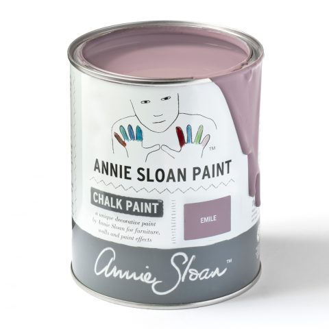 Annie Sloan Emile Chalk Paint purple tin