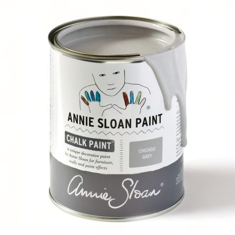 Annie Sloan Chalk Paint Chicago Grey tin - colour light grey