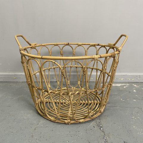 decorative cane basket originally from ikea