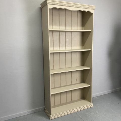 Hand-Painted 'Country Grey' Bookcase - Annie Sloan Chalk Paint