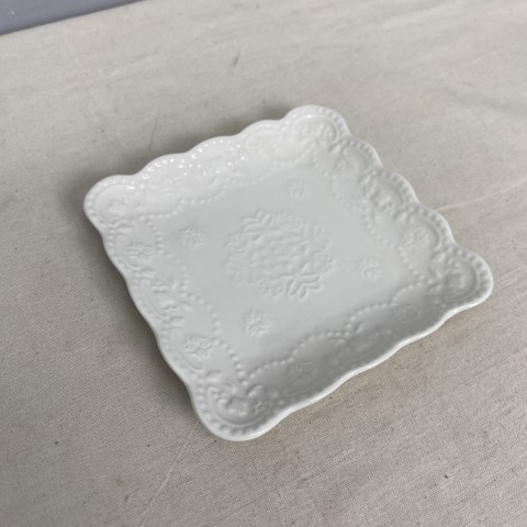 Small Square French Provincial Plate
