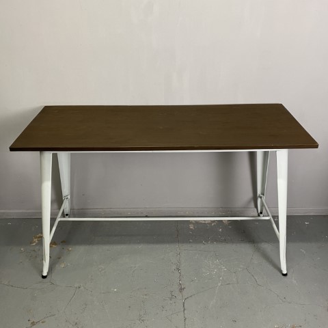 Metal Based Bar Table with Timber Top
