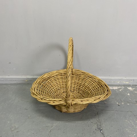 Vintage Basket with Handle