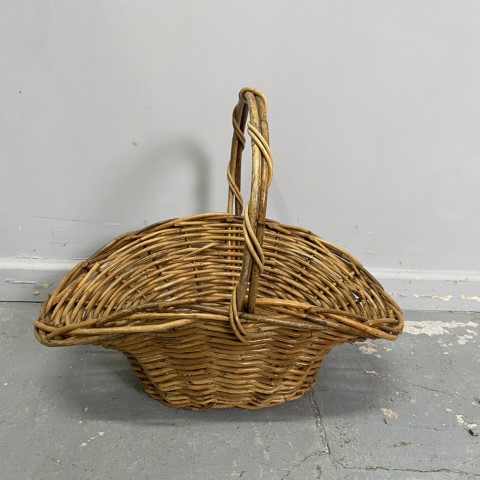 Vintage Basket with Handle