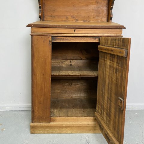 Antique Kauri Slope Desk with Shelves