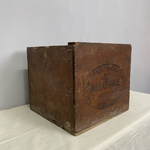 Antique "Allowrie Butter" Box