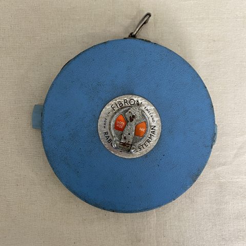 Vintage Blue Rathbone Tape Measure