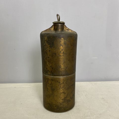 Vintage "Hot Glow" Brass Water Bottle