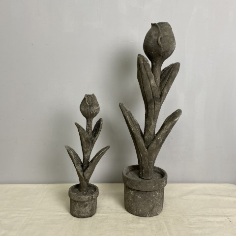 Tulip Statues - Large and Small