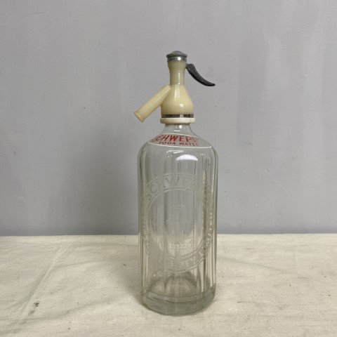 Vintage Schweppes Soda Bottle