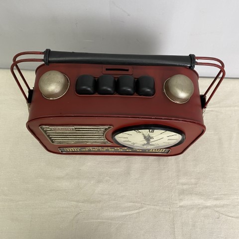 Retro Clock Radio Money Box