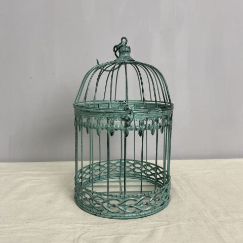 Small Green Bird Cage
