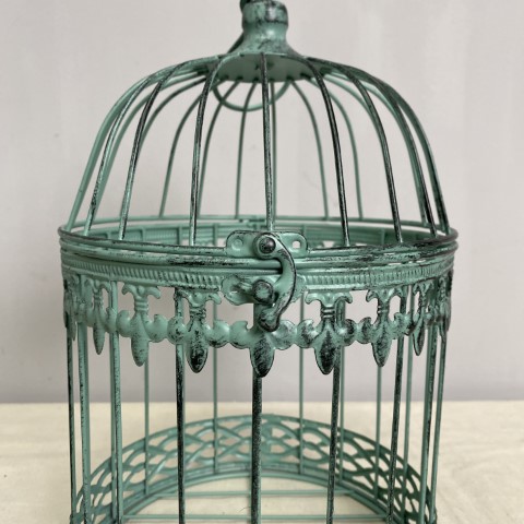 Small Green Bird Cage