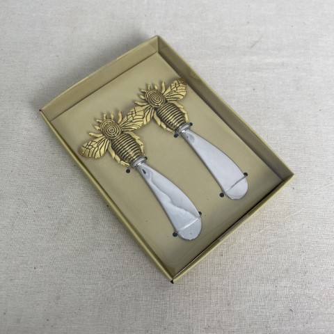 Golden Bee Cheese Knives