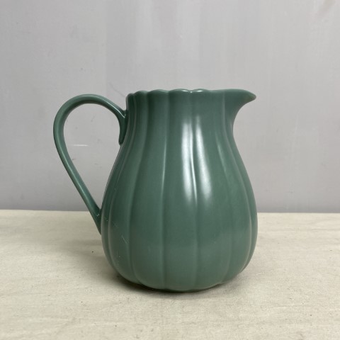 Green Ceramic Decorative Jug