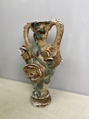 Antique French Plaster Vase