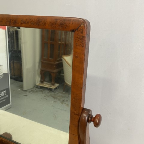 Vintage Vanity Mirror with 2 Drawers