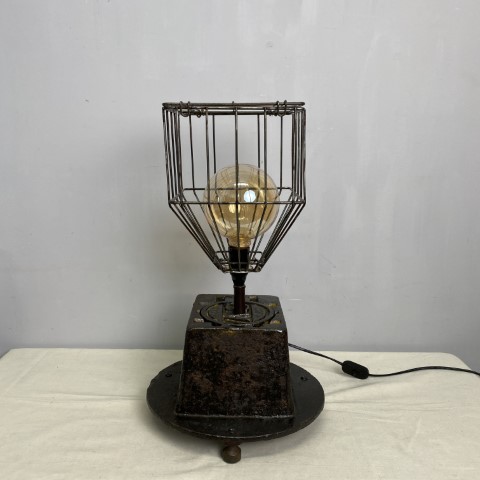 Industrial Handmade Steam Punk Lamp