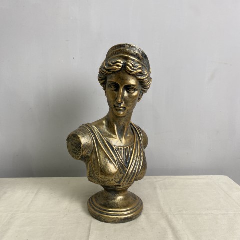Golden Elizabeth Bust