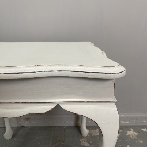 French Provincial Hand-Painted Side Table