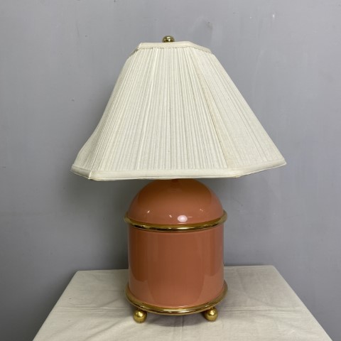 Vintage Pink Italian Retro Lamp