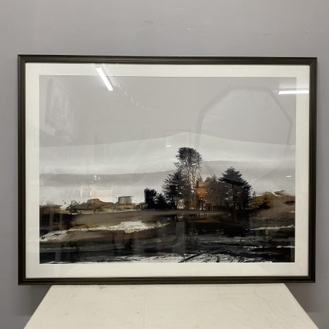Framed 'Mountain View' Quality Print