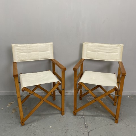 Pair of Directors Chairs