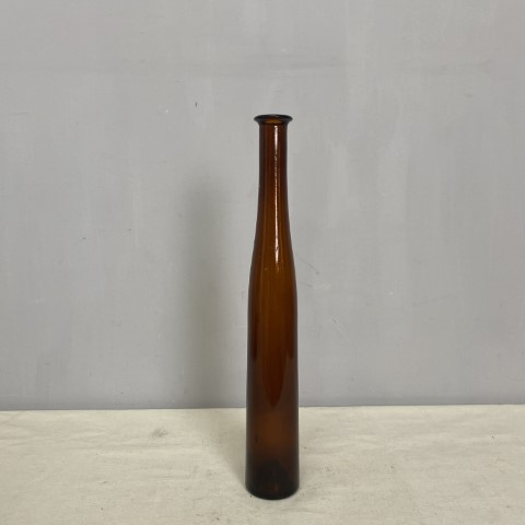 Tall Amber Glass Bottle