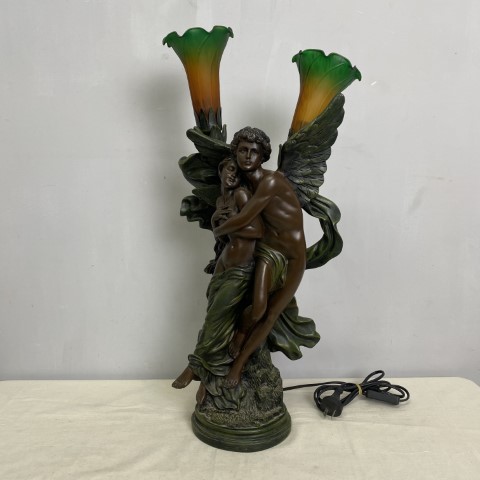 Art Deco Style Figural Lamp
