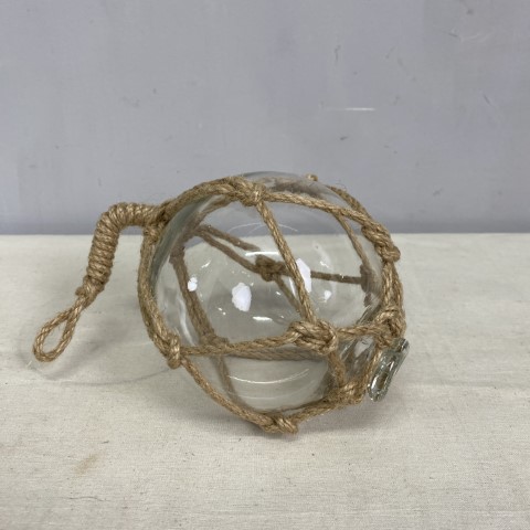 Small Clear Buoy in Rope