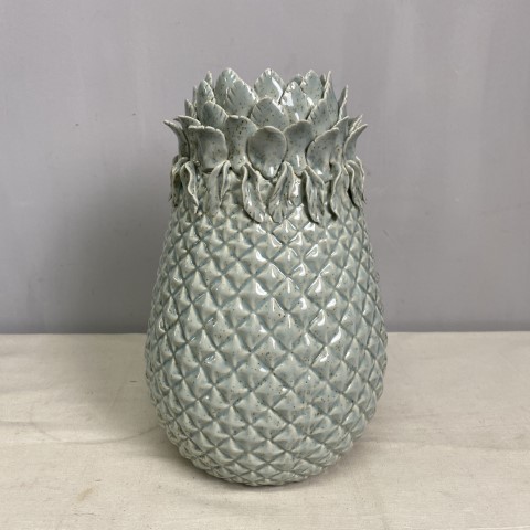 Seafoam Pineapple Vase
