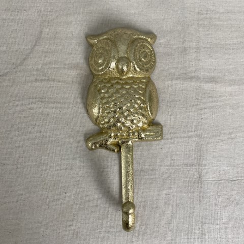 Gold Owl Hook