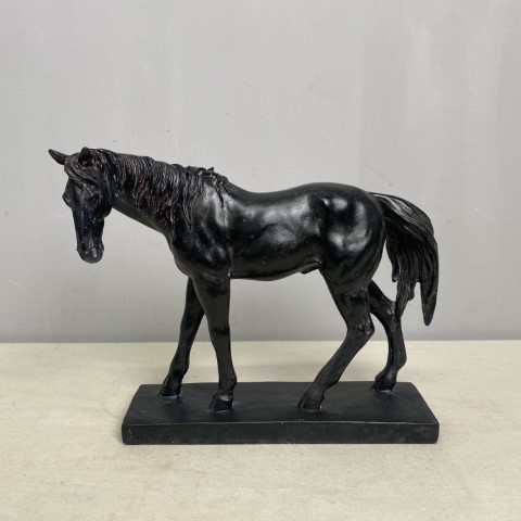 Black Decorative Horse