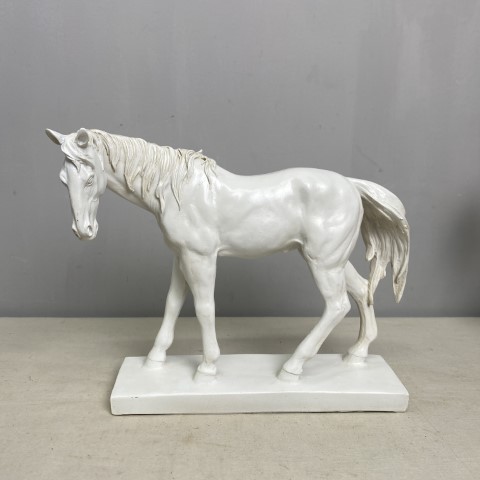 White Decorative Horse
