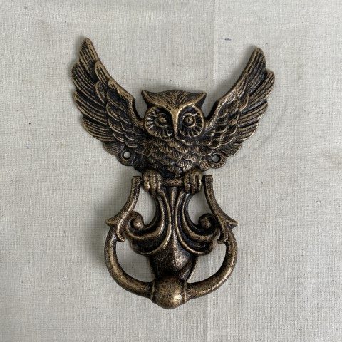 Cast Iron Owl Door Knocker