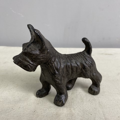 Cast Iron Scotty Dog West Highland Terrier