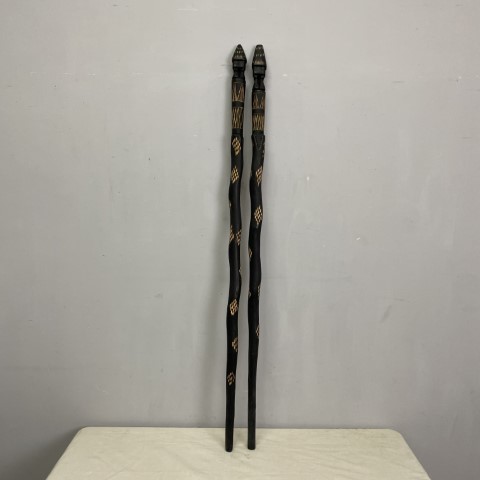 Pair of Filipino Walking Sticks