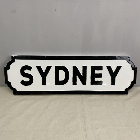 Vintage Style 'Sydney' Sign