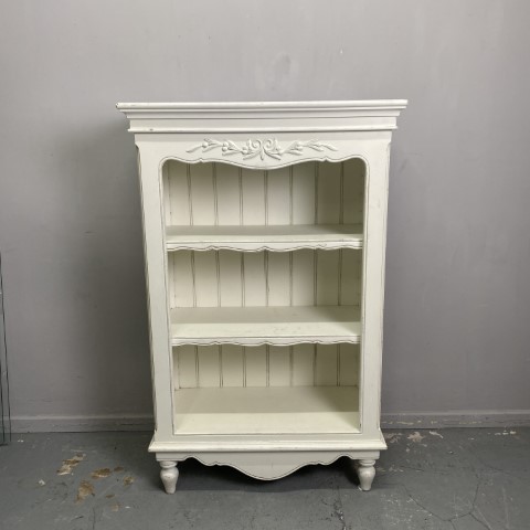 White French Provincial Bookcase