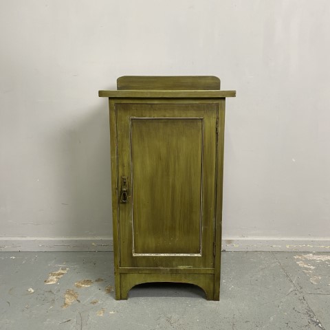 Rustic Green Cabinet