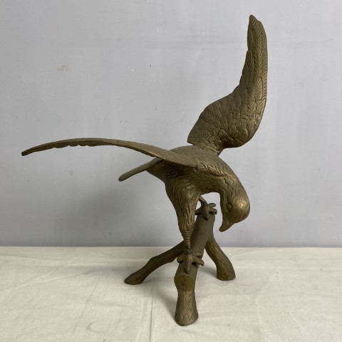 Vintage Brass Eagle Figurine