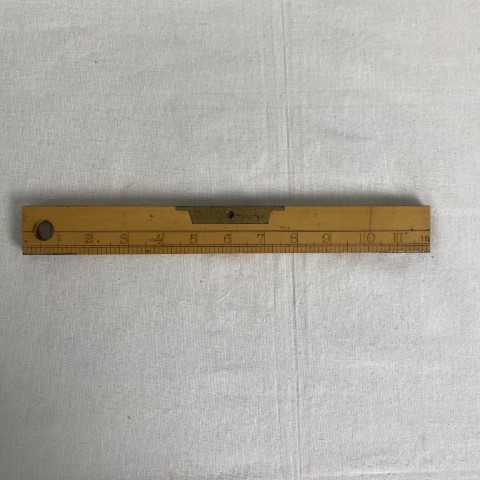 Vintage Fold-Out Timber Ruler