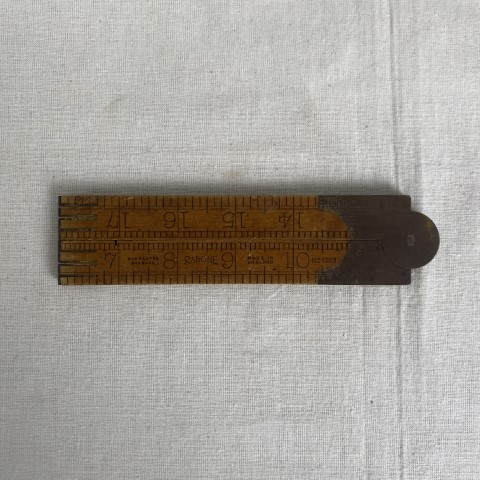 Vintage Fold-Out Ruler