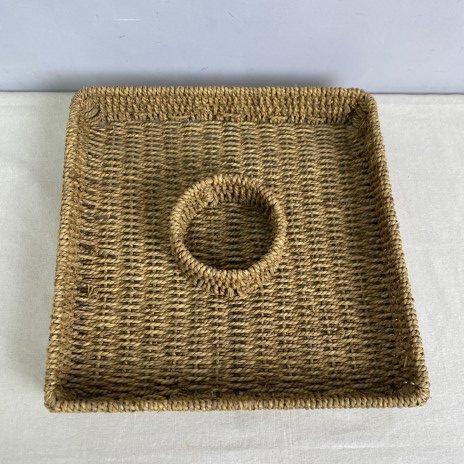 Vintage Cane Table Centrepiece Tray