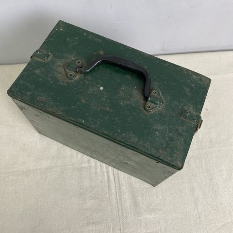 Vintage Green Ice Box