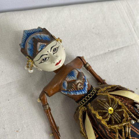 Vintage Balinese Stick Puppet