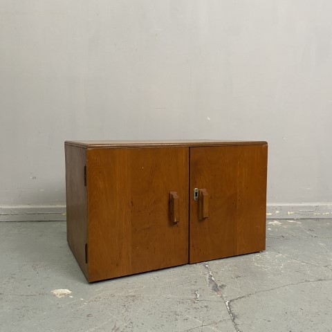 MCM Timber Record Cabinet