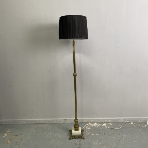Brass & Marble Base Lamp