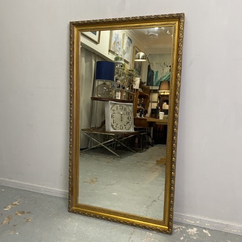 Large Vintage Gold Framed Mirror
